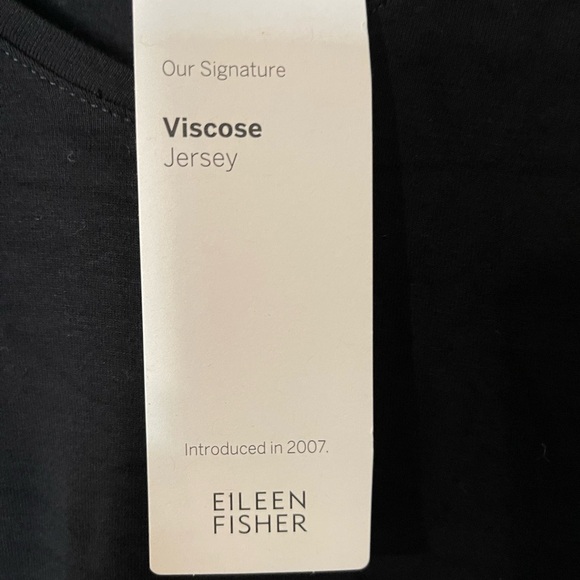 Eileen Fisher V Neck Shift Dress NWT - Picture 4 of 7
